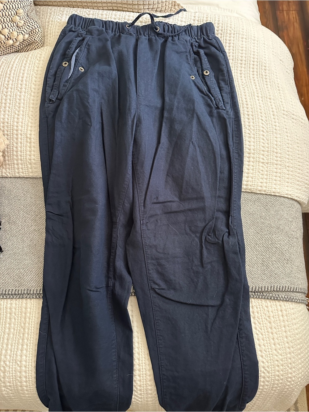 GAP Linen Cargo Pants